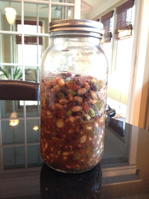 Jar of beans