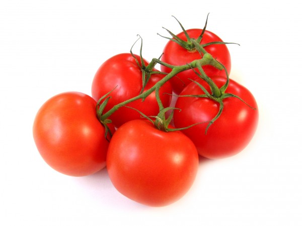 tomatoes on vine