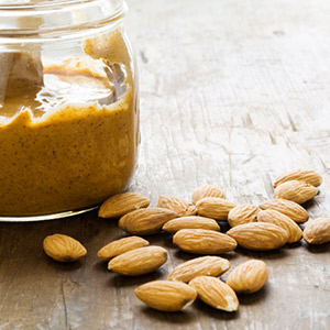 almonds and almond butter