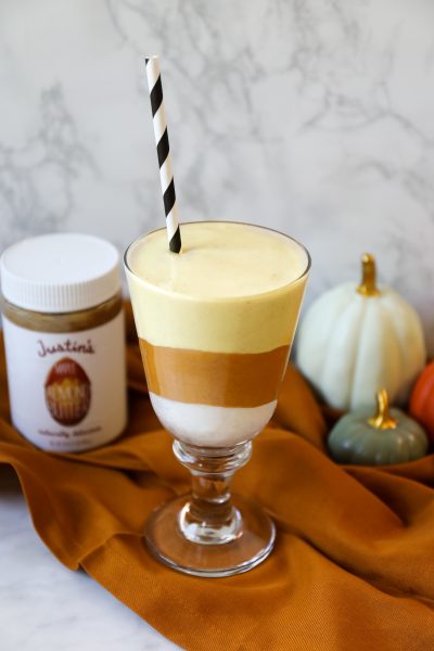 candy corn smoothie